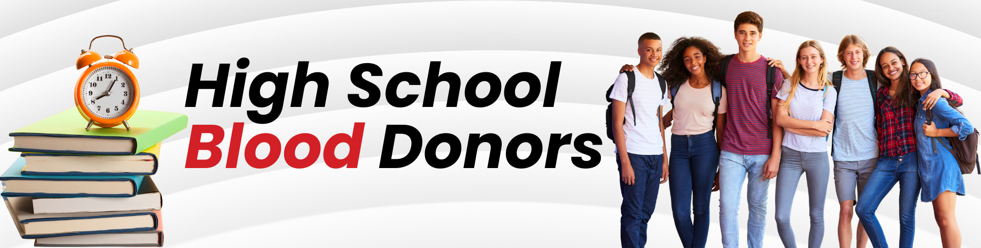 High School Blood Donors Banner High School Blood Donors Banner