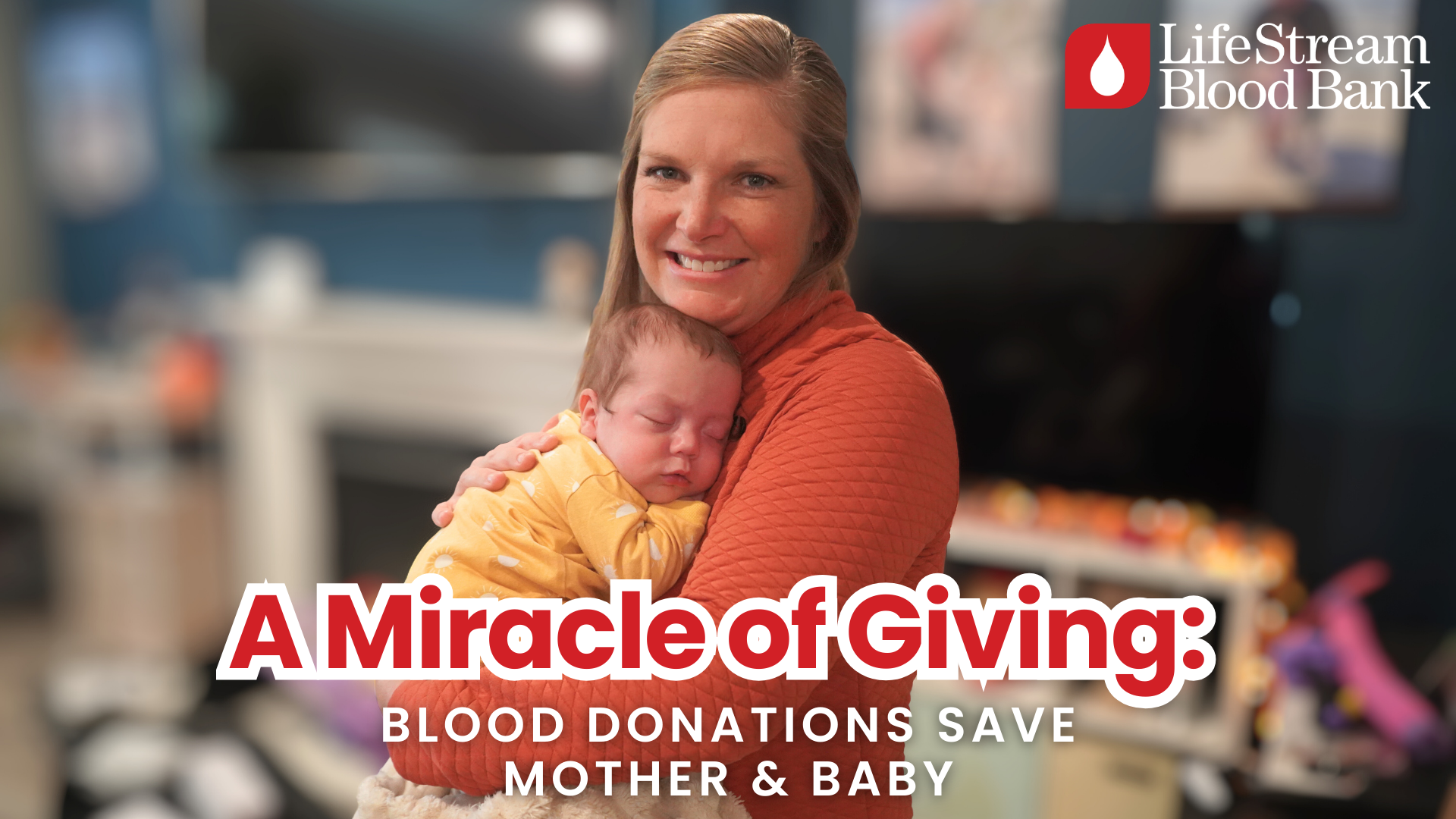 Mother and Son Saved by Blood Donors